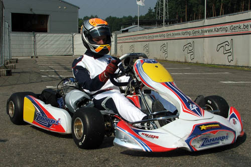 Max Verstappen Zanardi test Genk